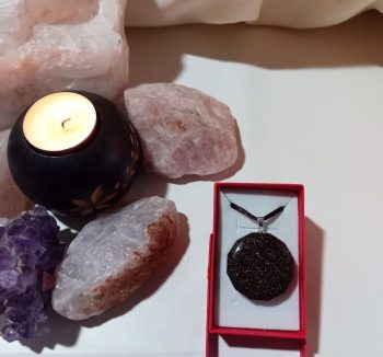 Orgonit-Anhänger Dodecagon SMALL IRON CHIP 18 gr.