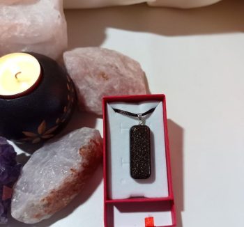 Orgonit-Anhänger Kleines Rechteck SMALL IRON CHIP 10 gr.