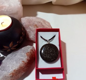 Kreisanhänger Orgonit SMALL IRON CHIP 20 gr.