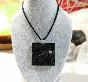 Persönlicher 5G EMF PROTECTOR Quadratischer 3D-Anhänger